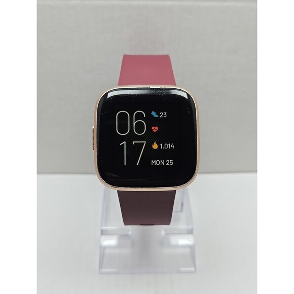 Fitbit Versa 2 Smartwatch Gray 40mm Alexa WR50M Always On Display No Charger - Picture 1 of 11